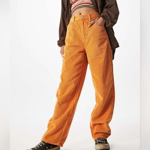 BDG Orange Corduroy Pants - Picture 3 of 15